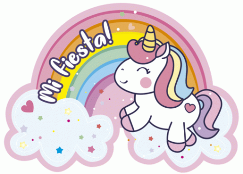 INVITACION UNICORNIO A. IRIS X10