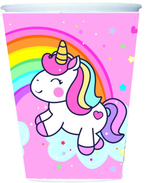 VASO UNICORNIO A IRIS X10