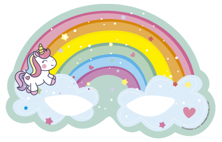 ANTIFAZ UNICORNIO A IRIS X10