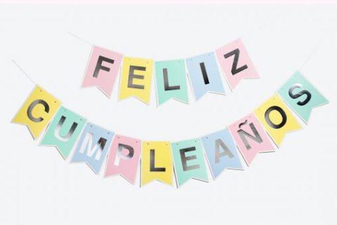 BANDERIN F/C PASTEL SURT X1