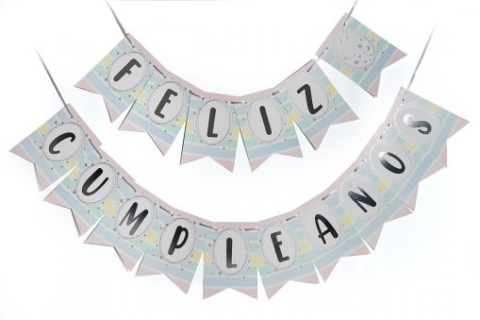 BANDERIN FSIA.ESTRELLA C/STAMP.X1