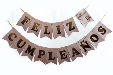 BANDERIN F/C ROSA GOLD C/ST X1