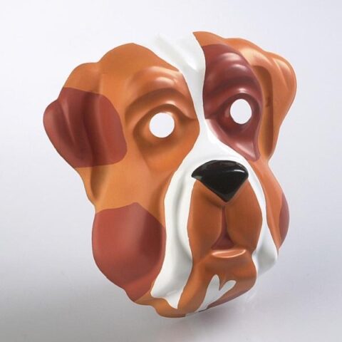 CARETA PERRO BULDOG X1