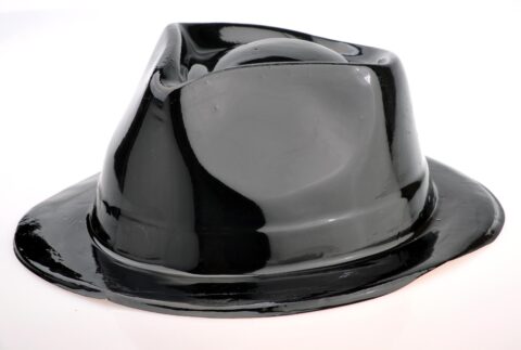 SOMBRERO GUAPO NEGRO LISO GAPE X 1