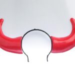 VINCHA C/CUERNOS ROJOS GAPE X6