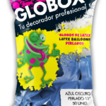GLOBO PERL. GLOBOX 12" AZUL X50