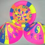 SOMBRERO CHINO FLUO CHICO X1