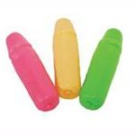 MARACA PENE CHICA PIEL/NEG/COL X1