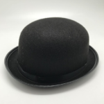 SOMBRERO BOMBIM PAÑO NEGRO X1