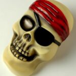 CARETA CALAVERA PIRATA X1