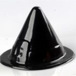 SOMBRERO CONO BRUJA NEGRO GAPE X1