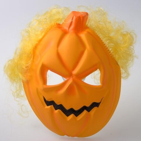 CARETA CALABAZA C/PELO X1