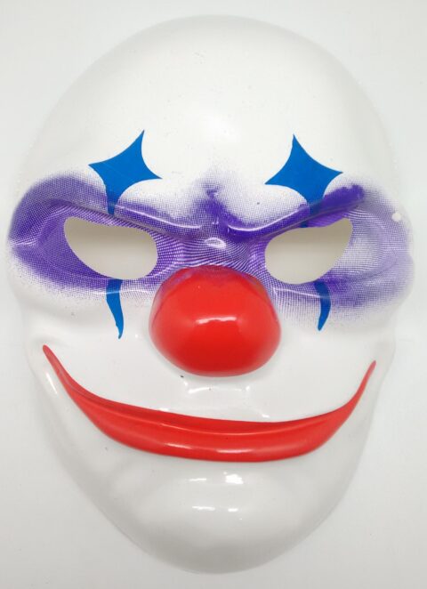 CARETA PAYASO CLOWN X1
