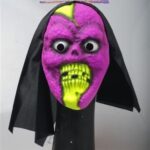 CARETA ZOMBIE C/TELA X1