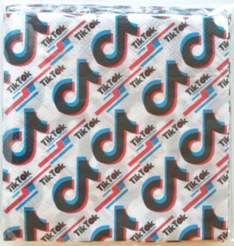SERVILLETA TISSUE TIK TOK X20