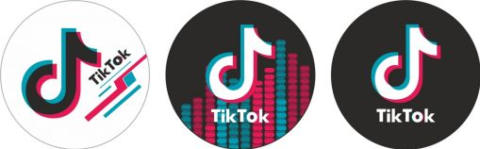 STICKER TIK TOK X10