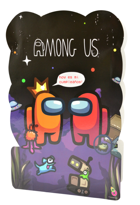 PIÑATA CARTON AMONG US X1