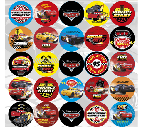 AUTOADHESIVO CARS (X25) X2