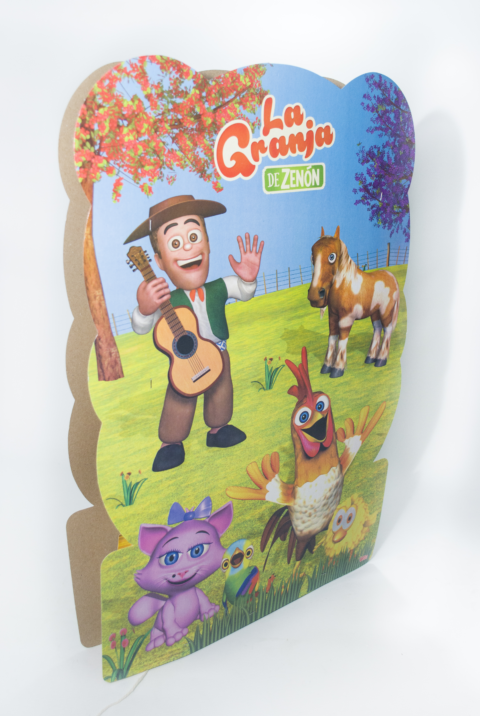 PIÑATA CARTON GRANJA DE ZENON X1