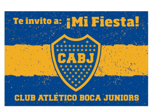 INVITACION BOCA X10