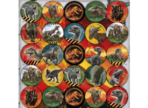 AUTOADHESIVO JURASSIC X2