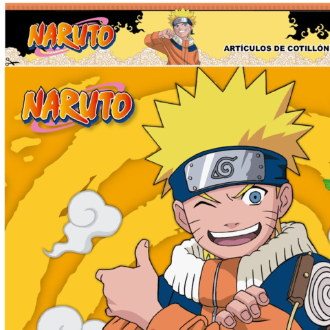 AFICHE F/C NARUTO X1