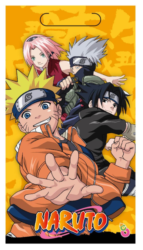 BOLSITA PLAST NARUTO X10