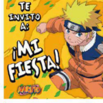 INVITACION NARUTO X10