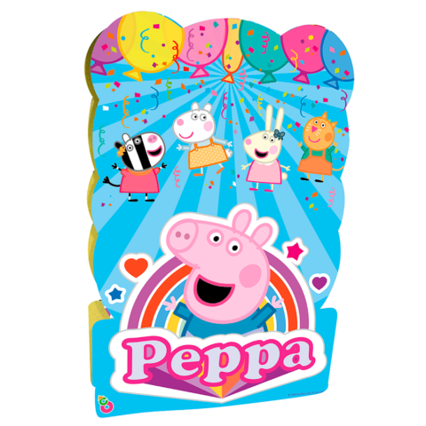 PIÑATA CARTON PEPPA PIG X1