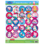 AUTOADHESIVO PEPPA PIG (X12) X2