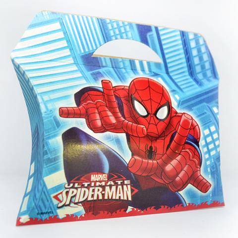 CAJA SORPRESA SPIDERMAN X10
