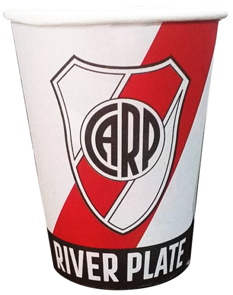 VASOS POLIPAPEL RIVER X10
