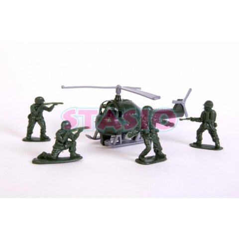 HELICOPTERO C/12 SOLDADOS X1