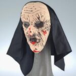 CARETA BRUJA MALA C/TELA X1