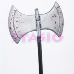 HACHA DOBLE C/SANGRE ST (HH0002-S) X1