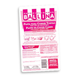 PASTA P/CUBRIR TORTAS X 500GRS CHOCOL.