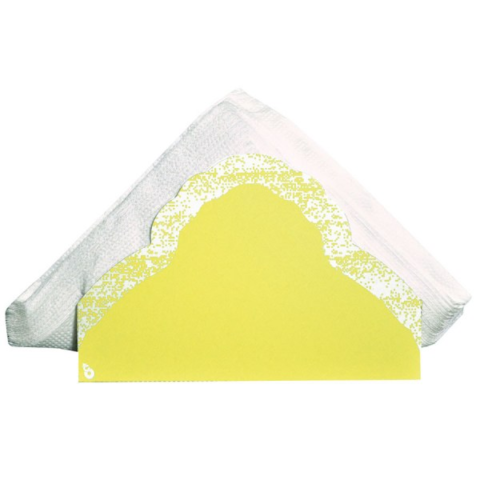SERVILLETERO AMARILLO PASTEL X1