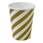 VASO POLIPAPEL ORO X8