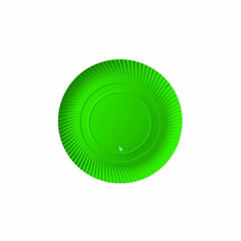 PLATO REDONDO CHICO VERDE X8