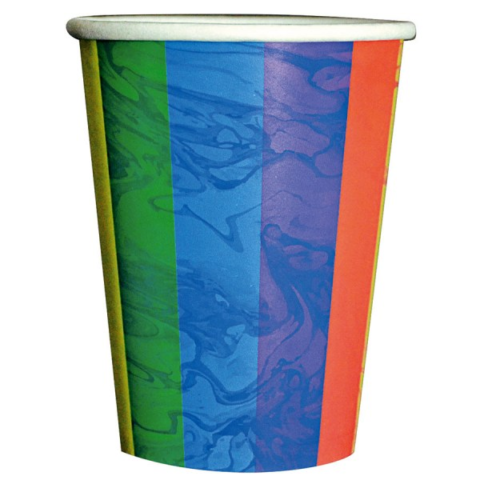VASO POLIP MUL RAINBOW X8