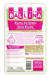 PASTA DE GOMA X 500GRS