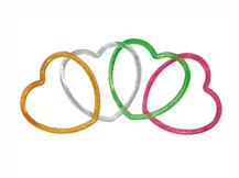 PULSERAS CORAZON X12 (ROTTI)