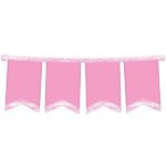 BANDERIN ARMADO ROSA PASTEL X1