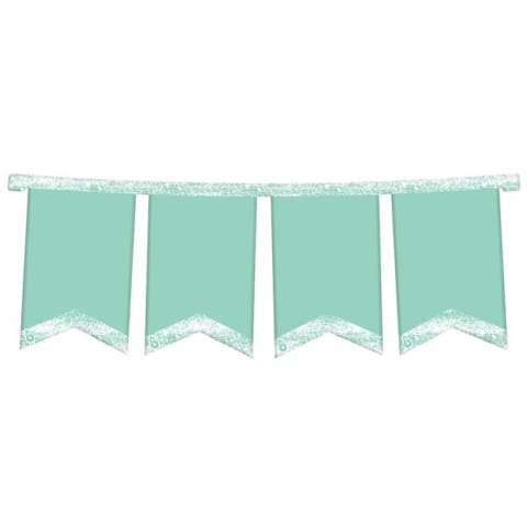 BANDERIN ARMADO VERDE PASTEL X1