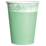 VASO POLIP VERDE PASTEL X8