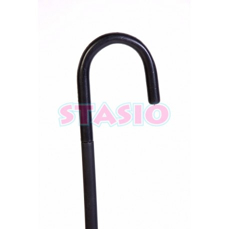 BASTON CURVO NEGRO X1