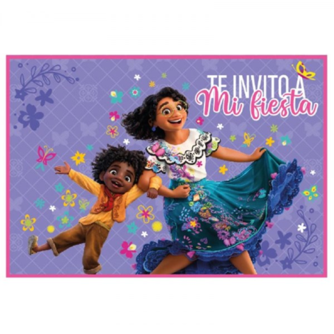 INVITACION POLIPAPEL ENCANTO X10