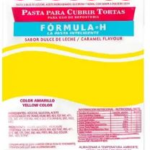 PASTA P/CUBRIR TORTA AMARILLA FORM H X500GRS