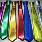 CORBATA PLASTICA HOLOGRAFICA X6