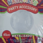 GLOBO CRISTAL 45CM DECO NASH X5